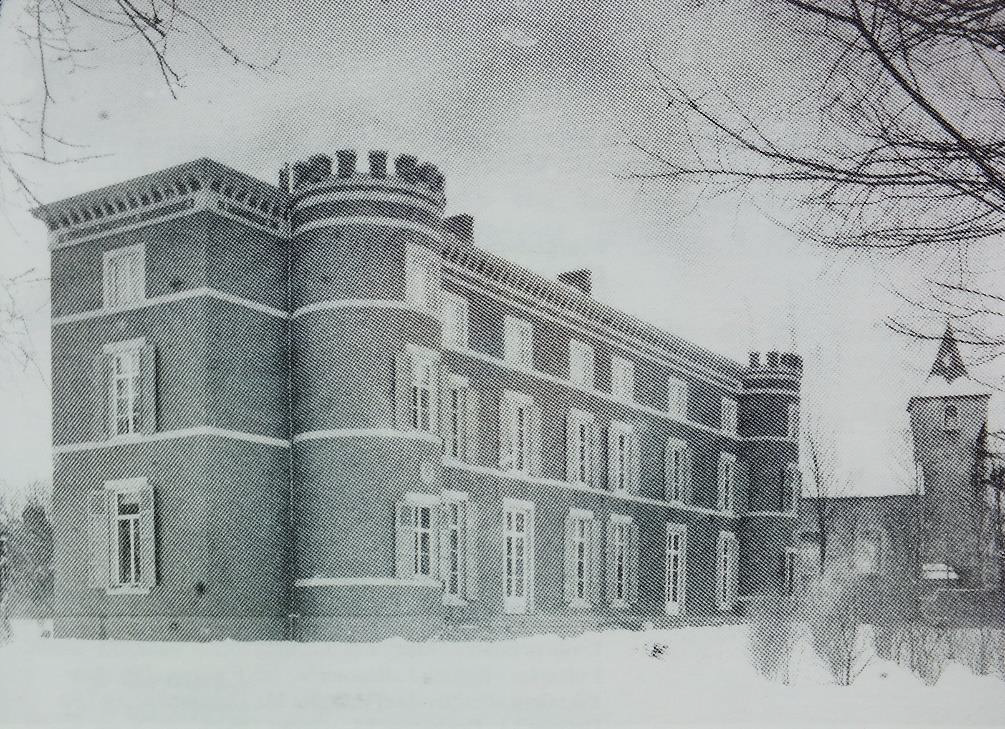 Le château en 1900